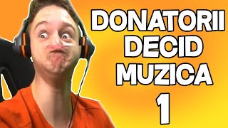 🔥mitzuu  DONATORII DECID MUZICA 1  doar Donatiile 😂 [upl. by Lleuqram]