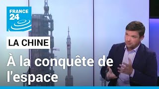 La Chine à la conquête de lespace • FRANCE 24 [upl. by Ayocal634]