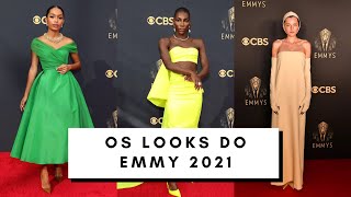 EMMY AWARDS 2021 todo mundo vestido como gente rica normal  Lilian Pacce [upl. by Maitilde]