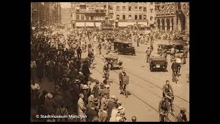 Marienplatz München 1924 [upl. by Doscher]