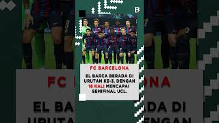 5 Klub yang Paling Sering ke Semifinal LIGA CHAMPIONS shorts shortvideo championsleague [upl. by Orvil]