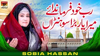 Rab Khud Farmanda Ay Mera Yaar Bara Sohna  Sobia Hassan  TP Islamic [upl. by Itsyrk318]