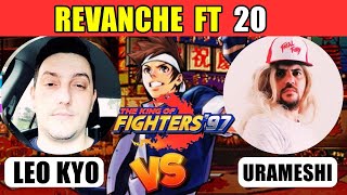 REVANCHE KOF 97  ROBERTO URAMESHI X LEOKYO  FT20  kof97 retrogames fightinggames [upl. by Wie]