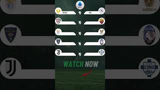 Serie A Prediction 🔮  Matchday 01  Italian Serie A Football ⚽  shorts SerieA [upl. by Esorlatsyrc]