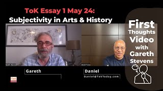 Essay 1 Subjectivity in Arts amp History First thoughts with Gareth [upl. by Ellives]