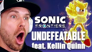 First Time Hearing SONIC FRONTIERS OST  quotUndefeatablequot REACTION [upl. by Atiuqrehs]