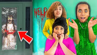 SIBLINGS HAUNTED BY POSSESSED DOLL😱 [upl. by Inahs285]