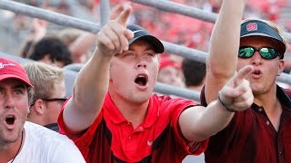 Scotty McCreery cheers on NC State before their game with Old Dominion [upl. by Hertzfeld]