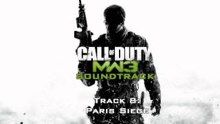 Modern Warfare 3 Soundtrack  Track 08  Paris Siege [upl. by Gatian]