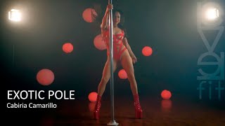 EXOTIC POLE  EMPODERADA Y ENTACONADA  Cabiria Camarillo [upl. by Aikel]