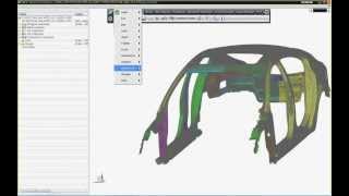 Zone and Plybased Modeling Demo Automotive Composite Structure Design and Analysis 0305 [upl. by Xenia]