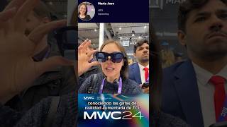 Conociendo las gafas de RA de TCL en MWC [upl. by Lewie]