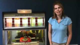 1954 AMI Jukebox for Central City KY music museum [upl. by Anwahs228]