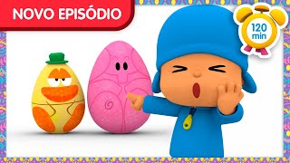 NOVO EPISÓDIO 🥚 POCOYO PORTUGUÊS do BRASIL Ovos de Páscoa 🎢 120 min DESENHOS ANIMADOS para crianças [upl. by Michelle]