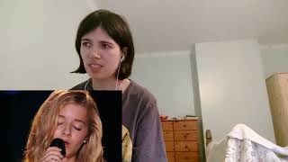 REACTION JACKIE EVANCHO  AVE MARIA THEN VS NOW [upl. by Bronk]