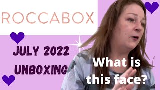 Roccabox Unboxing Beauty Subscription Box July 2022 22 [upl. by Neilla]