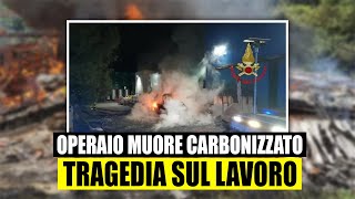 TRAGEDIA SUL LAVORO Operaio muore carbonizzato in unacciaieria a Lonato del Garda [upl. by Aloysia]