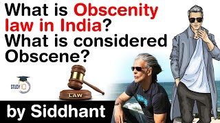 FIR filed against Milind Soman  What is Obscenity law in India What is considered Obscene UPSC [upl. by Ayota762]