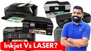 Inkjet Vs Laser Printers Which one to buy [upl. by Rehpotsrhc]