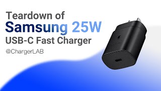 Teardown of Samsung 25W USBC Fast Charger EPTA800 [upl. by Aisnetroh]