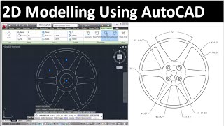 2D drawing using AutoCAD Drawing 2 [upl. by Tnirb957]