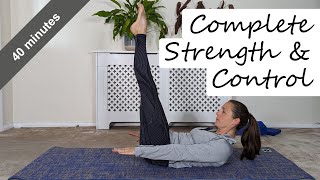 Complete strength and control  Pilates Live [upl. by Budwig]