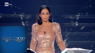 Sanremo 2020  Il monologo di Rula Jebreal [upl. by Moretta]