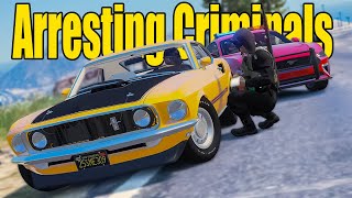 Catching The Criminals in GTA 5 RP [upl. by Surovy478]