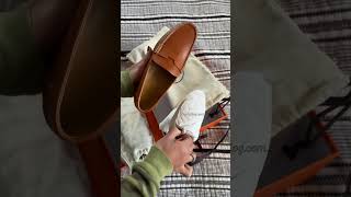 Hermes unboxing Hermes shoes Hermes Kennedy loafers hermes hermesunboxing hermeshoes [upl. by Donahoe]