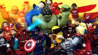 Lego Avengers vs The Hulk [upl. by Llenahc]