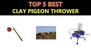 Top 5 Best Clay Pigeon Thrower [upl. by Aloysia659]