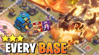 STRONGEST  TH12 Super Dragon Attack Strategy  Th12 Super Drag Bat Attack 2023 in Clash of Clans [upl. by Palecek]