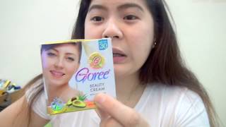 goree beauty cream and day and night review how to used goree [upl. by Airetak854]