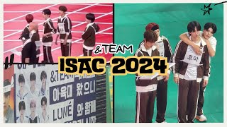 ampTEAM 앤팀 at ISAC 아육대 2024  Arrival amp Opening Ceremony Fancams [upl. by Oriane]