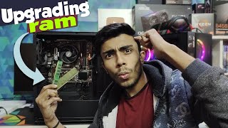 Upgrading RAM on Old LowEnd Computer Under Budget More Ram Make PC More Faster [upl. by Ramej]