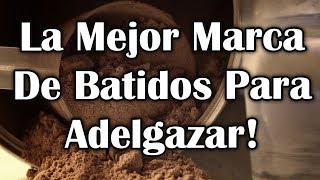 La mejor marca de batidos de proteinas para adelgazar y aumentar masa muscular [upl. by Nosyarg]