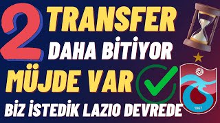 2 Transfer daha bitiyor İlk somut hamle geldi Flaş gelişme trabzonspor [upl. by Akimot904]