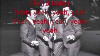 Tell It To The Rain by Frankie Valli And The Four Seasons lyrics [upl. by Kaela]