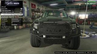 Vapid Caracara 4x4 Customization Ford Raptor GTA Online Casino DLC [upl. by Milt359]