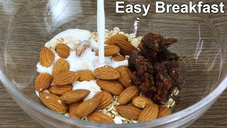 Oats Recipe  Easy Breakfast [upl. by Ally]