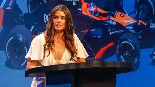 Danica Patrick at the 2018 Indy 500 Victory Celebration [upl. by Jangro]