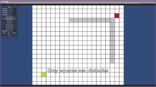 A  pathfinding algorithm in Unity3D [upl. by Lledniuq132]