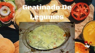 Gratinado de legumes ao molho branco [upl. by Nicola464]