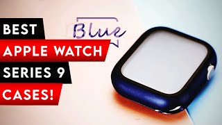 6 Best Apple Watch Series 9 Cases Clear  Spigen  Protective ✅ [upl. by Rolan]