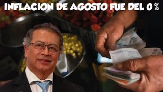 INFLACIÓN DE AGOSTO FUE 0  A LA PRENSA NO LE GUSTÓ [upl. by Perrie]