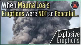 When Mauna Loas Eruptions were NOT so Peaceful Boulders Thrown 1 Mile [upl. by Atipul]