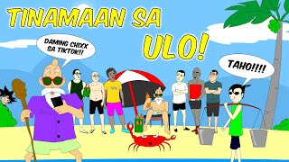 TINAMAAN SA ULO  Otlog Animation Part 3 Alexnimation  Pinoy Animation [upl. by Priscella]