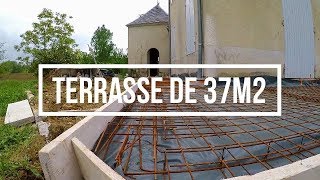 couler du béton  terrasse et trottoirs  vidéo n°26 [upl. by Groot625]