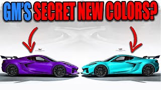 GMs SECRET New EXOTIC 2025 C8 COLOR just DISCOVERED [upl. by Ronni]