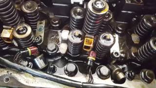 How to Replace Injectors and Cups on a Volvo D13 Part 12 [upl. by Randolf750]